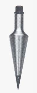 A plumb bob