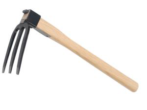 A garden hoe