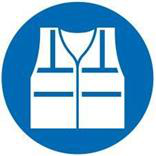 A safety vest icon