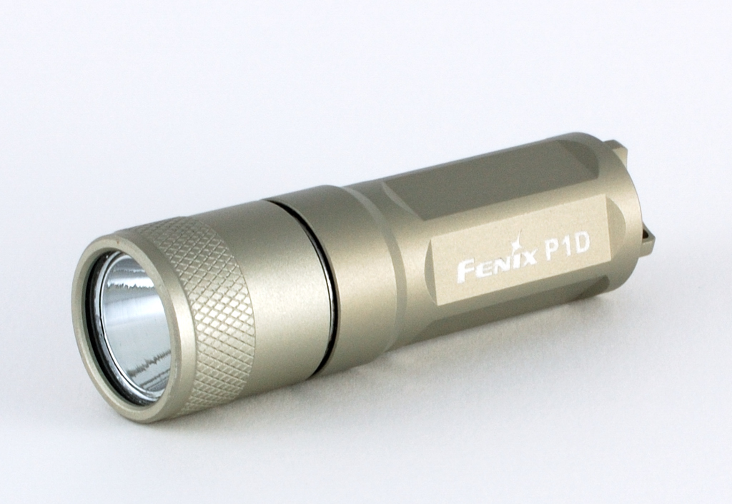 Metal flashlight Fenix P1D model