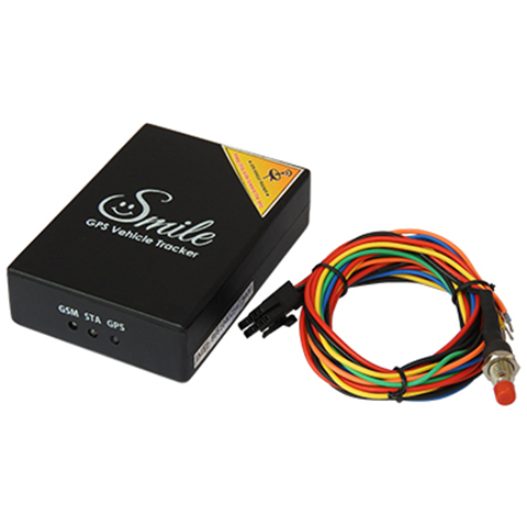GPS vehicle tracking device with wiring