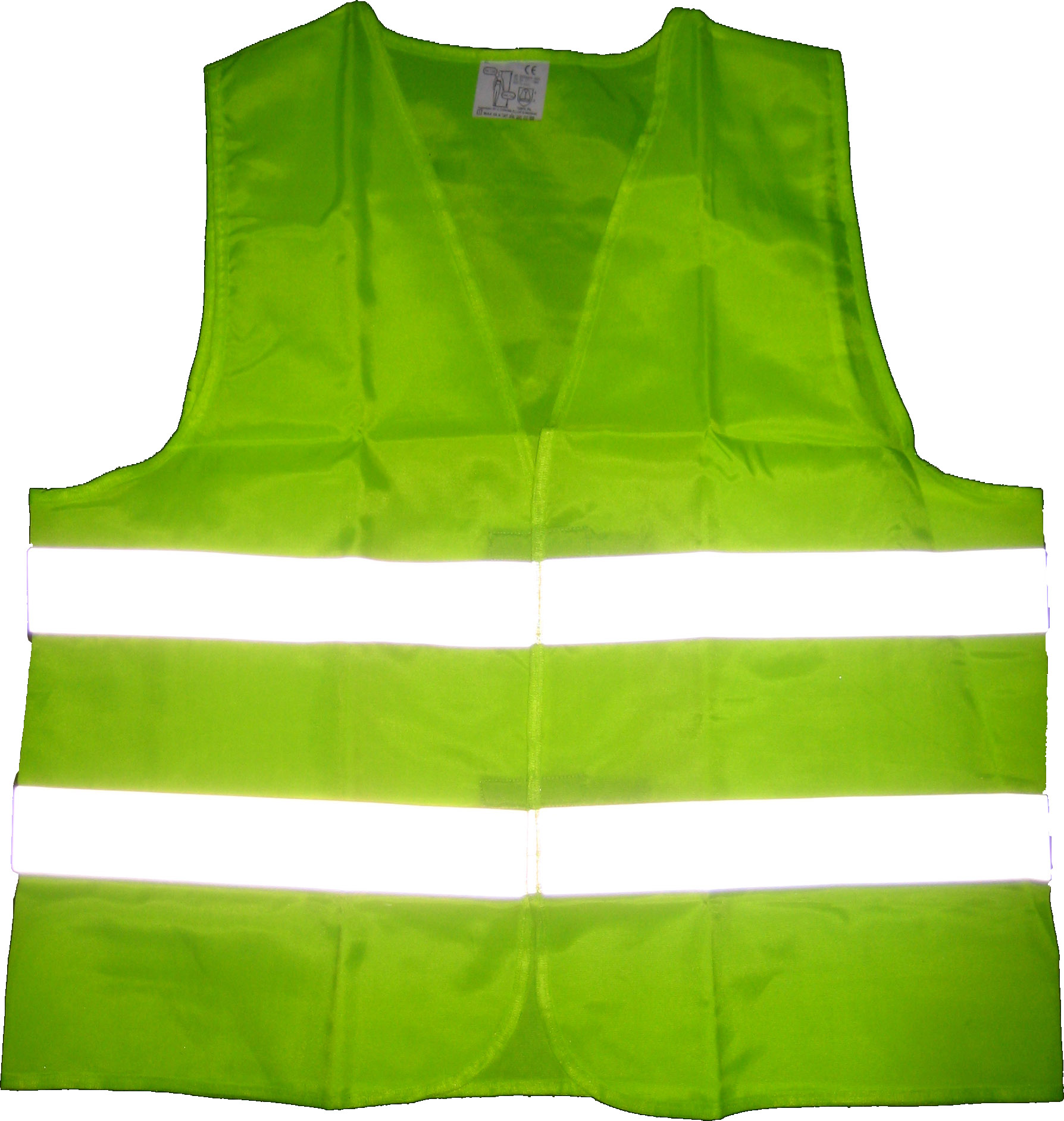 High-visibility safety vest