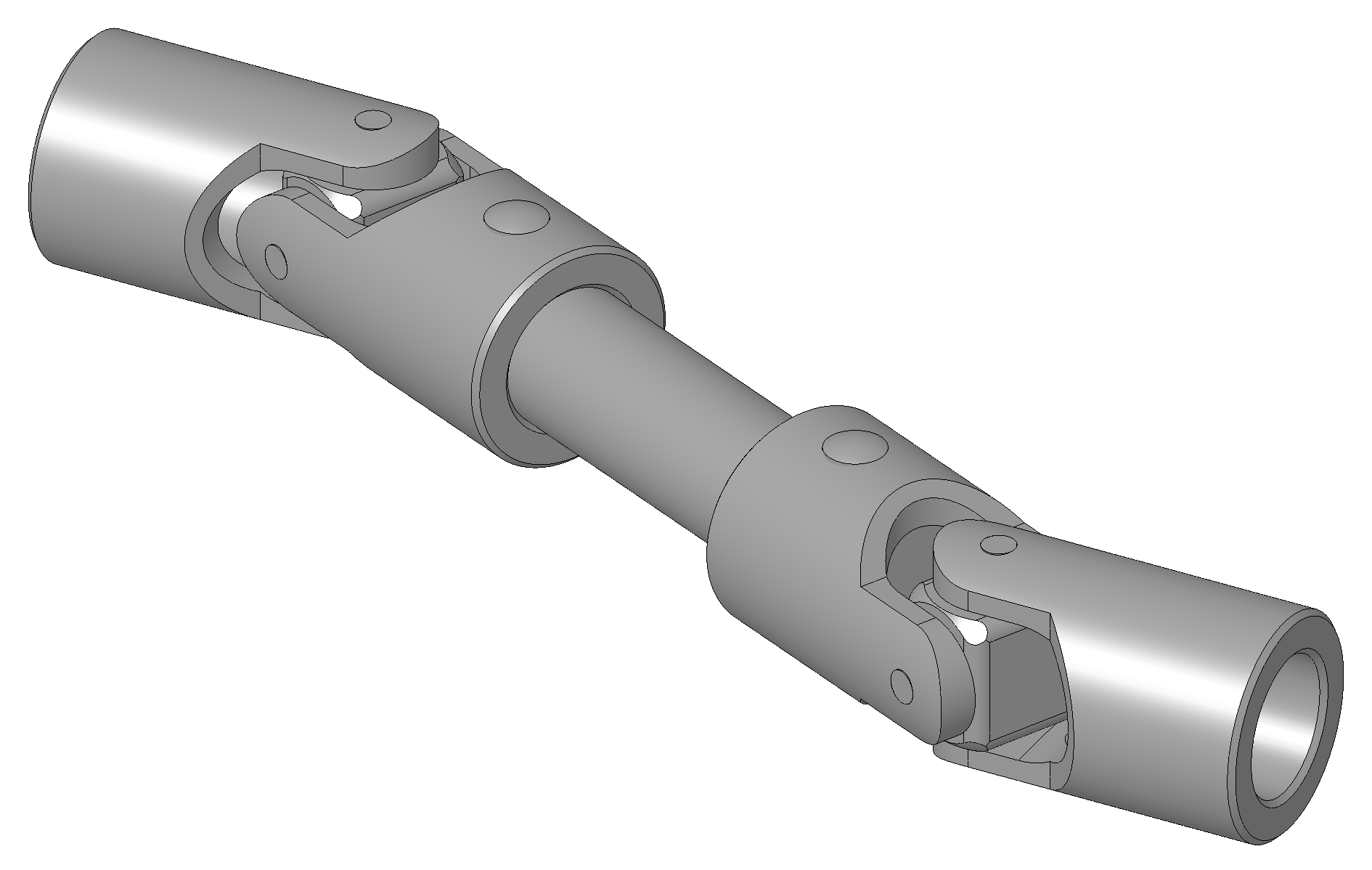 3D model of a universal joint